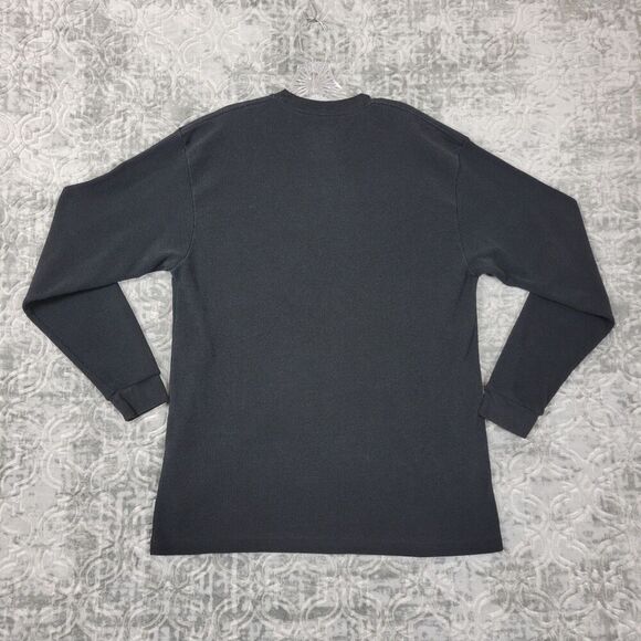 Oregon State OSU Beavers Thermal Shirt Men's XL Black Waffle Knit Long Sleeve - Picture 6 of 7